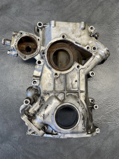 1989-1990 Nissan 240SX / Hardbody Lower Front SOHC Used OEM Timing Cover