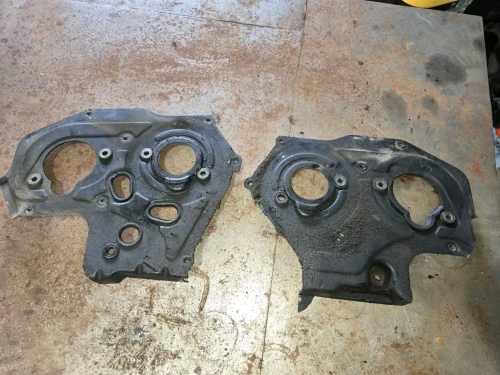 1990-1996 Nissan 300ZX Left Right Turbo Pair Used Timing Cover