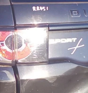 15-19 Land Rover Discovery Sport LH Driver Tail Light Lamp Liftgate Mount OEM used OEM tail light assembly