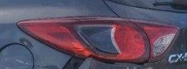 2013-2015 Mazda CX-5 LH Driver Quarter Panel Mounted Tail Light Lamp OEM used OEM tail light assembly
