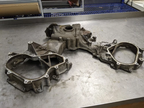 2004-2006 Nissan Titan 5.6L Used Timing Cover