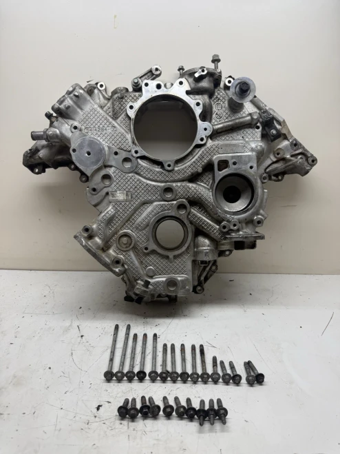 2016-2019 Nissan Titan 5.0L Front Diesel Used OEM Timing Cover 13500-EZ40C