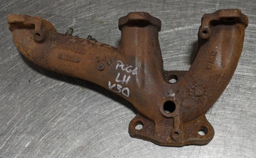 2010 Pontiac G6 3.5L Left Used Exhaust Manifold 12598258