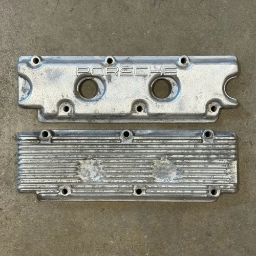 1965 Porsche 911 Upper Lower Pair Used Valve Cover
