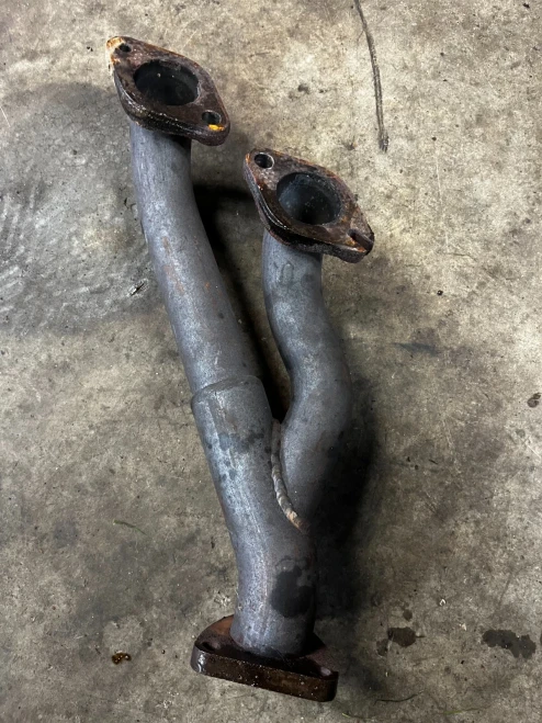 1982-1987 Porsche 944 2.5L Header Used Exhaust Manifold