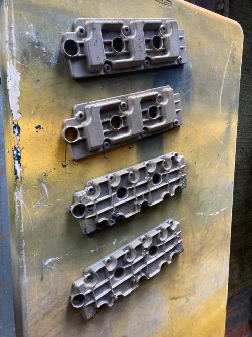1989-1994 Porsche 911 3.6L Upper Lower Used OEM Valve Cover