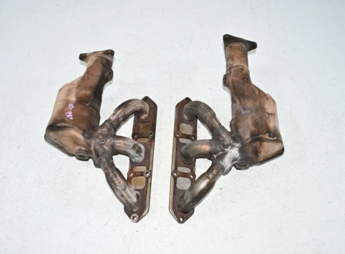 2000-2002 Porsche Boxster 2.7L Left Right Header Used Exhaust Manifold