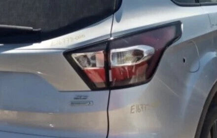 2018 Ford Escape Passenger Side Tail Light Assembly Quarter Mount OEM used OEM tail light assembly