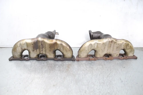 2003-2006 Porsche Cayenne 4.5L Left Right Pair Used Exhaust Manifold