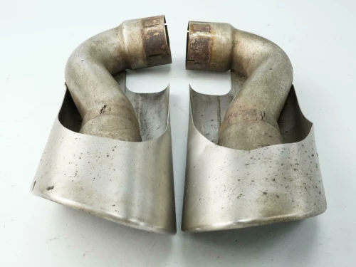 2003-2006 Porsche Cayenne 4.5L Left Right Rear Turbo Used Exhaust Manifold