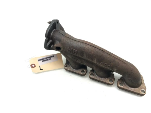 2010-2016 Porsche Panamera Left Hybrid Header Used OEM Exhaust Manifold