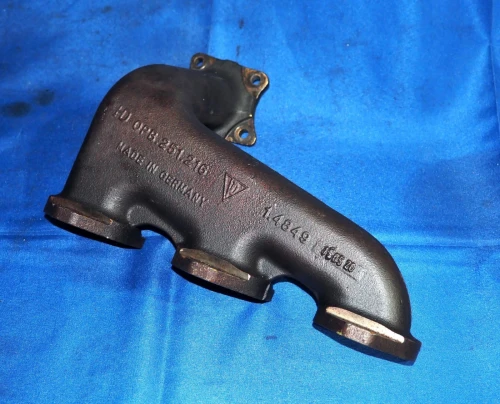 2020-2025 Porsche 911 3.0L / 3.7L Right Header Used Exhaust Manifold