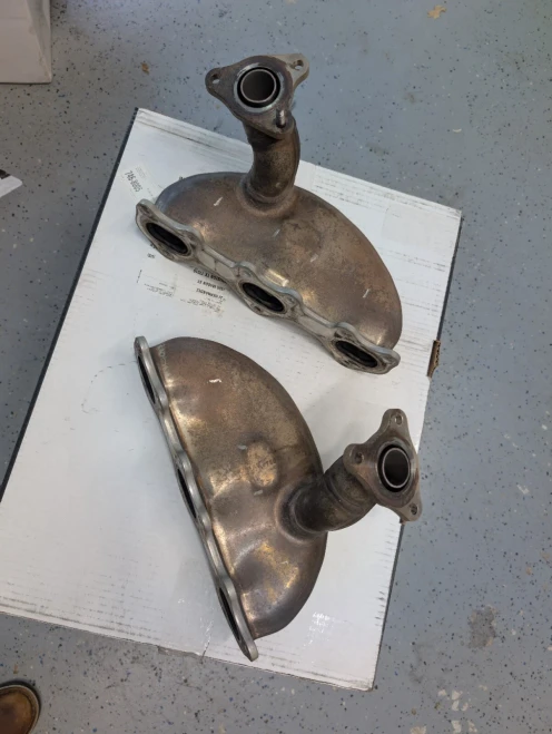 Porsche 911 / Carrera Pair Header Used OEM Exhaust Manifold