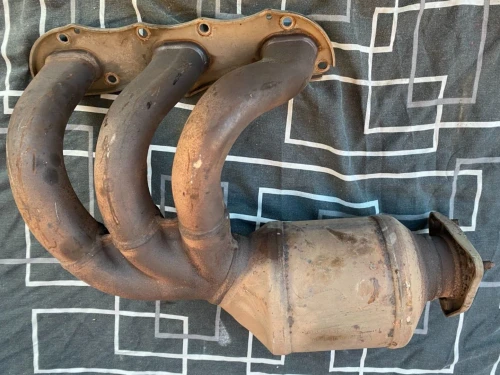 Porsche 991 Right Header Used Exhaust Manifold 99111341204