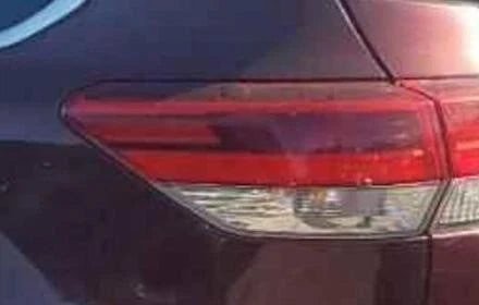 2017-2019 Highlander Driver LH Quarter Mounted Tail Light Lamp OEM OEM used OEM tail light assembly