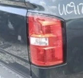 GMC Sierra 1500 3500 2500 RH Passenger Tail Brake Light Lamp OEM OEM used OEM tail light assembly