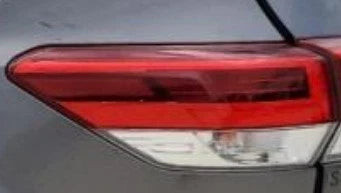 2017-2019 Toyota Highlander LH Driver Quarter Panel Mounted Tail Light Lamp OEM used OEM tail light assembly