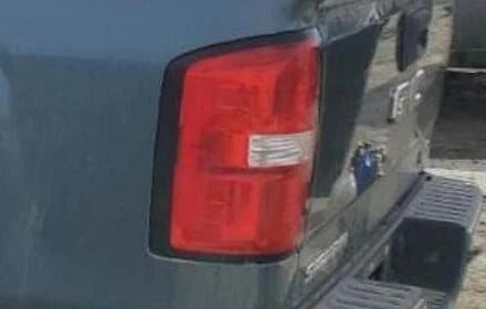 2014-2015 GMC Sierra 1500 Driver LH Quarter Mounted Tail Light Lamp OEM OEM used OEM tail light assembly