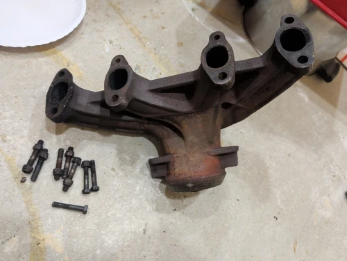 1981-1982 Volkswagen Rabbit Diesel Used OEM Exhaust Manifold