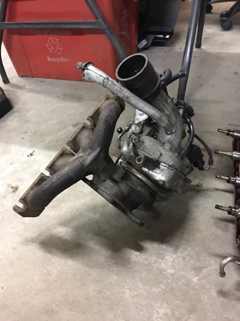 2009 Volkswagen Passat 2.0L Turbo Used OEM Exhaust Manifold