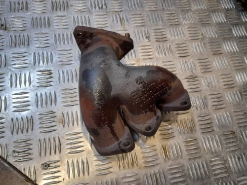2011 Volkswagen Touareg Left Header Used Exhaust Manifold