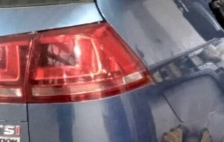 2015-2017 Volkswagen Golf Passenger RH Quarter Tail Light Tail Lamp OEM used OEM tail light assembly