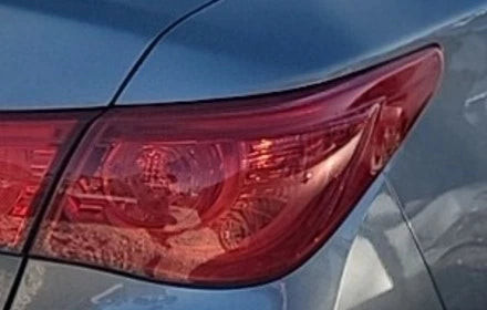 2016-2017 Infiniti Q50 Quarter Mount Passenger RH Tail Light Lamp OEM OEM used OEM tail light assembly