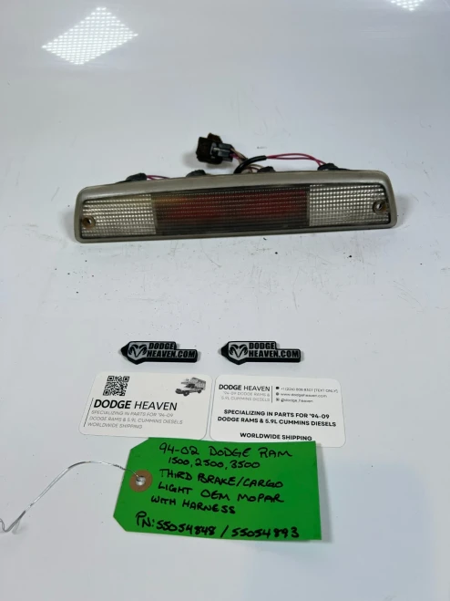 1994-2002 Dodge Ram 1500 Used OEM Third Brake Light 55054848