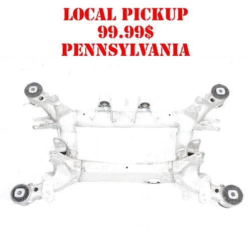 04 05 06 07 BMW 525i REAR CROSSMEMBER SUSPENSION SUBFRAME CRADLE OEM