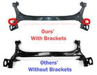 Rear Axle Beam Crossmember Subframe 2006 2007 Toyota Corolla Matrix ZZE130 OEM