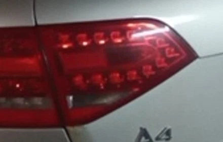 10 11 12 Audi A4 Audi S4 Driver LH Lid Mounted Tail Lamp Light OEM used OEM tail light assembly