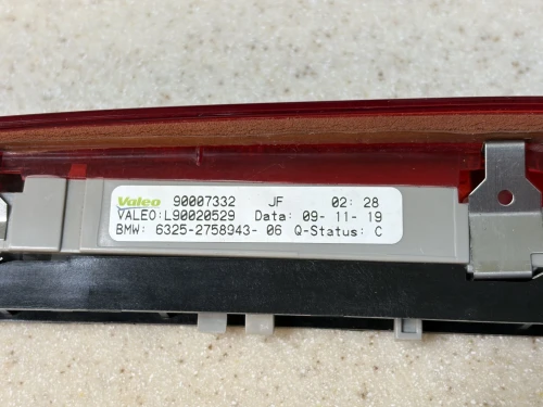 MINI Cooper Used OEM Third Brake Light 63252758943