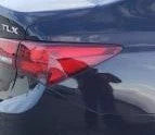 2015-2017 Acura TLX RH Passenger Quarter Panel Mounted Tail Light Lamp OEM used OEM tail light assembly
