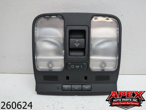 2004 Acura TL 3.2L Sunroof Used OEM Overhead Console