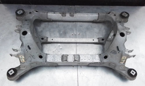 2016-2020 TESLA MODEL X Used OEM Rear Subframe Crossmember 1048802-00-A used OEM rear subframe and crossmember