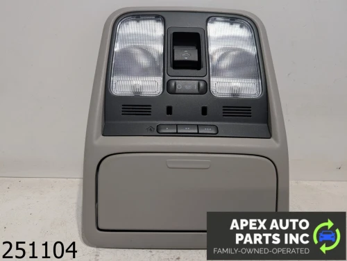 2007 Acura MDX 3.7L Sunroof Used OEM Overhead Console