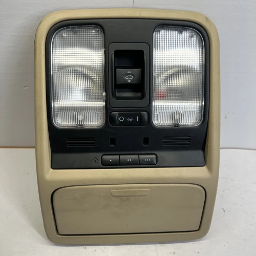 2007-2009 Acura MDX Sunroof Beige Used OEM Overhead Console