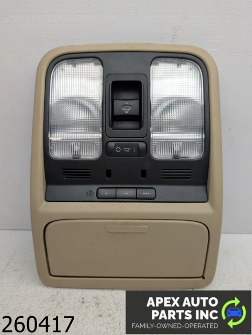2008 Acura MDX 3.5L Sunroof Homelink Used OEM Overhead Console