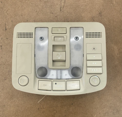 2008 Acura RL Homelink Ivory Used OEM Overhead Console