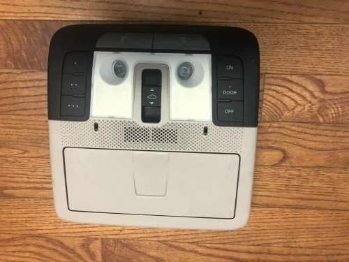 2009-2014 Acura TL Sunroof Tan Used OEM Overhead Console
