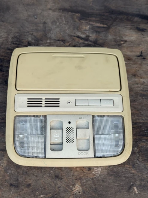 2009-2014 Acura TSX Sunroof Beige Used Overhead Console