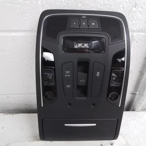 2017 Audi A7 Black Used OEM Overhead Console