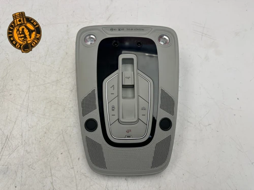 2019-2025 Audi A6 / A7 / S6 / S7 Front Silver Used Overhead Console