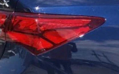2015-2017 Acura TLX RH Passenger Quarter Panel Mounted Tail Light Lamp OEM used OEM tail light assembly