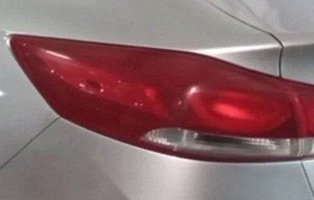 2017-2018 Hyundai Elantra Driver LH Quarter Mounted Tail Lamp Light OEM used OEM tail light assembly