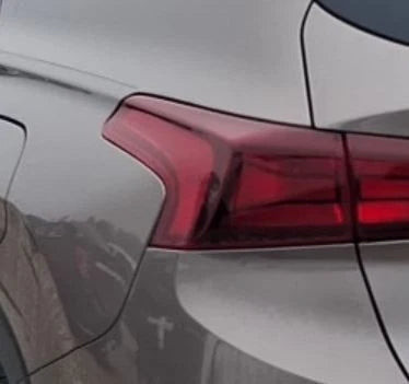 2020 Hyundai Santa Fe Quarter Mount Driver LH Tail Light Lamp OEM OEM used OEM tail light assembly