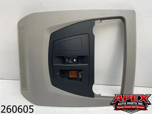 2012 BMW 528i 2.0L Front Sunroof Used OEM Overhead Console