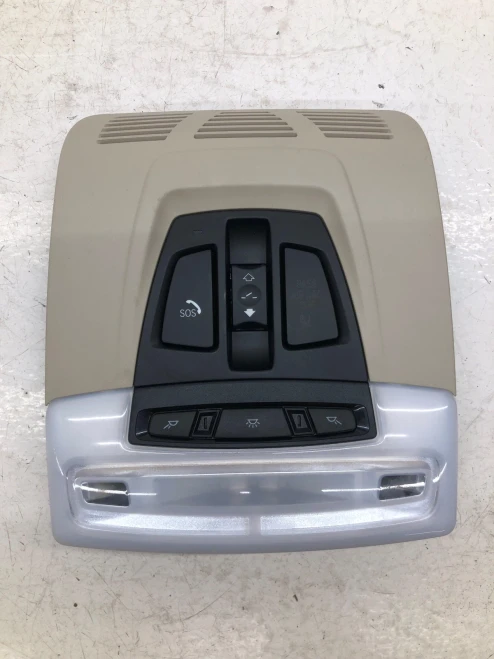 2014-2018 BMW X5 Front Used OEM Overhead Console 61319319967