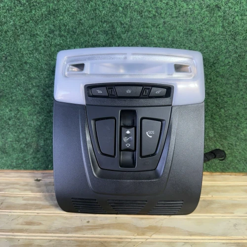 2014-2019 BMW 328i Sunroof Black Used OEM Overhead Console