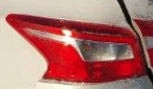 2016-2019 Nissan Sentra LH Driver Quarter Panel Mounted Tail Light Lamp OEM used OEM tail light assembly